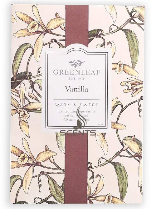 Саше большие Greenleaf Ваниль Vanilla для дома, офиса